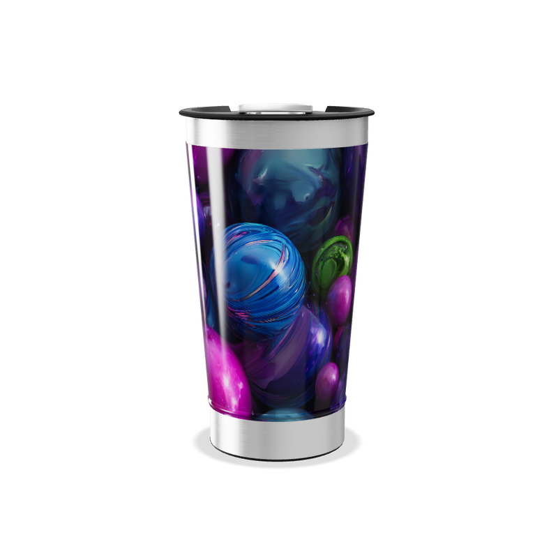 Copo Térmico - Colorido com Bolas