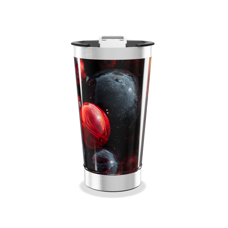 Copo Térmico - Estampa Galáxia Colorida