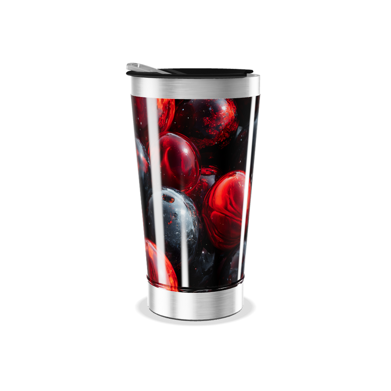 Copo Térmico - Estampa Galáxia Colorida