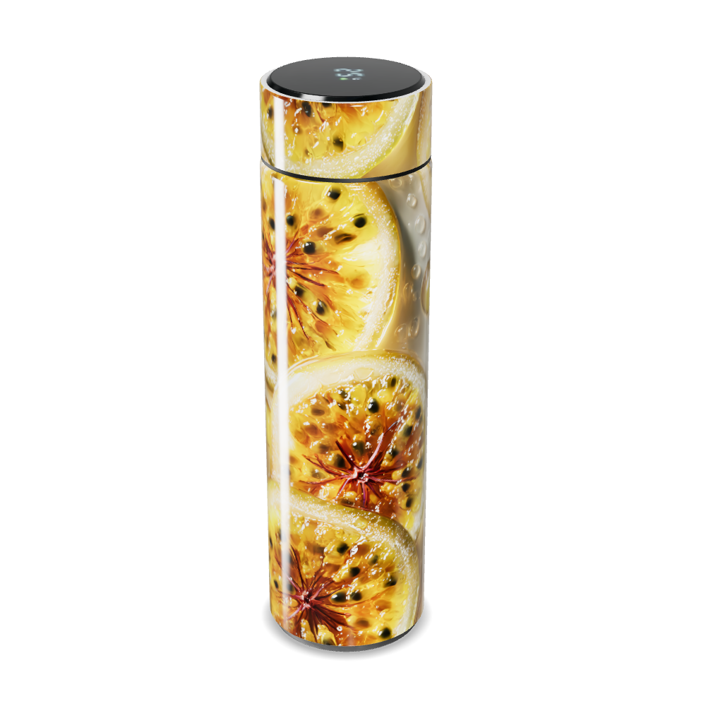 Garrafa Térmica Touch - Frutas Tropicais Digital