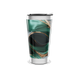 Copo Térmico - Verde Abstrato Aço Inox