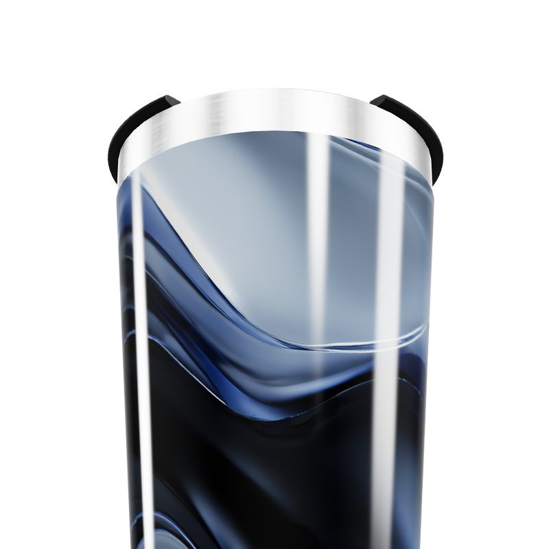 Copo Térmico - Azul Preto Aço Inox