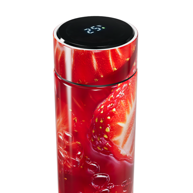 Garrafa Térmica Touch - Estampa Morango