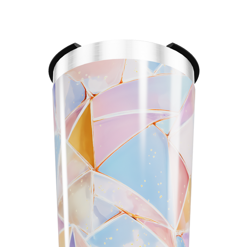 Copo Térmico - Estampa Geométrica Colorida