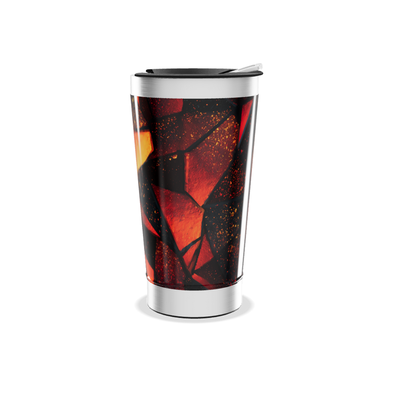 Copo Térmico - Estampa Geométrica Colorida