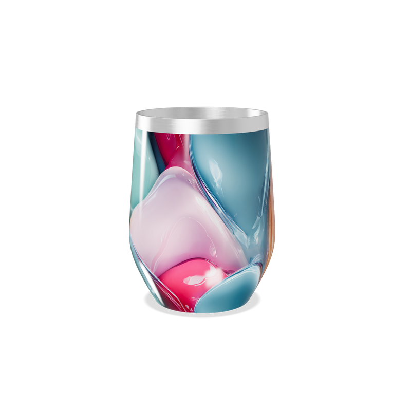 Copo Térmico Slim - Colorido Acrílico Moderno