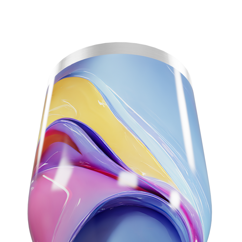 Copo Térmico Slim - Colorido Inox