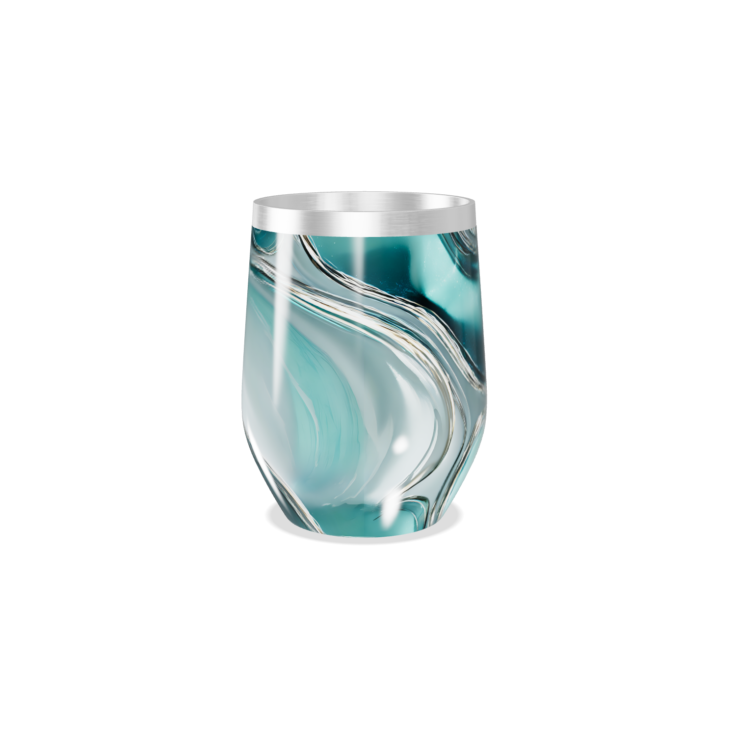 Copo Térmico Slim - Azul com Design Moderno