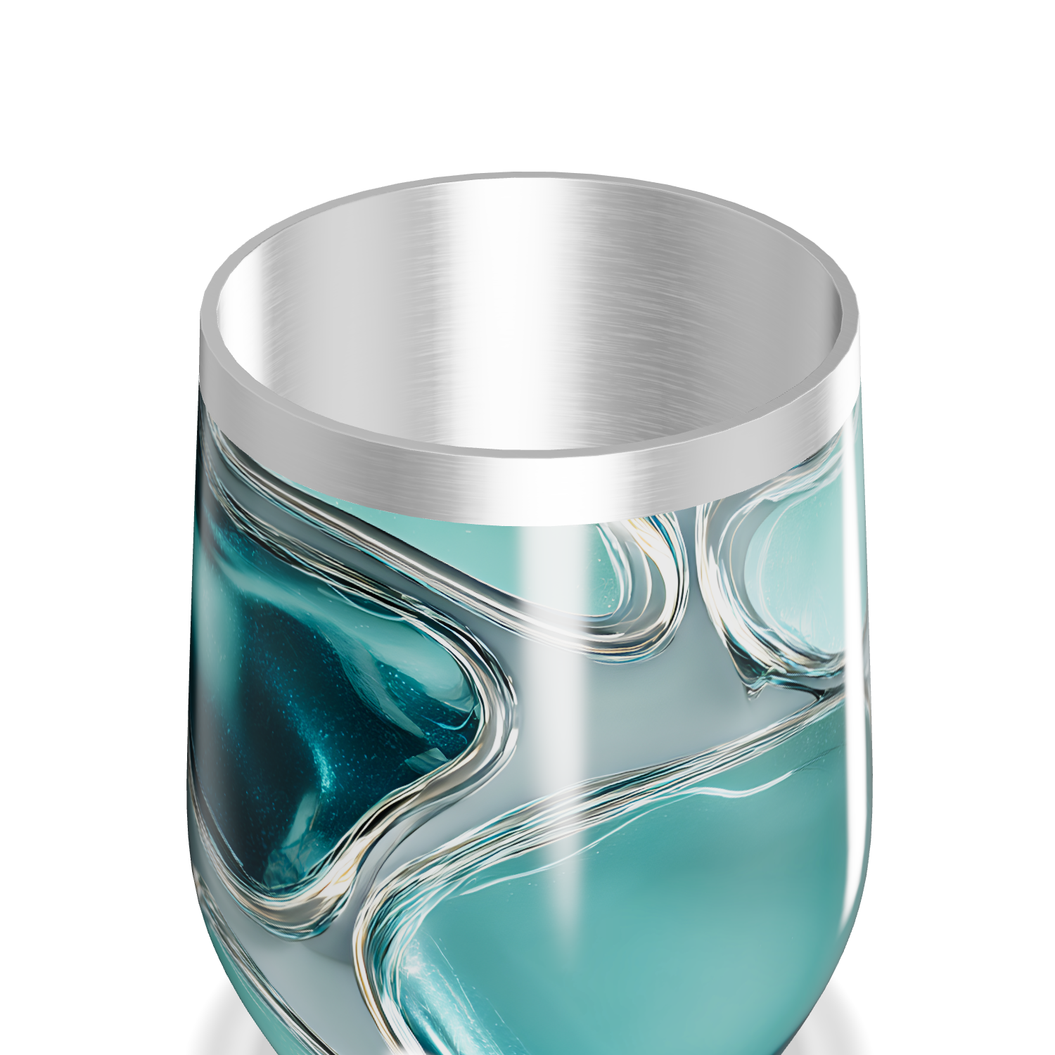 Copo Térmico Slim - Azul com Design Moderno