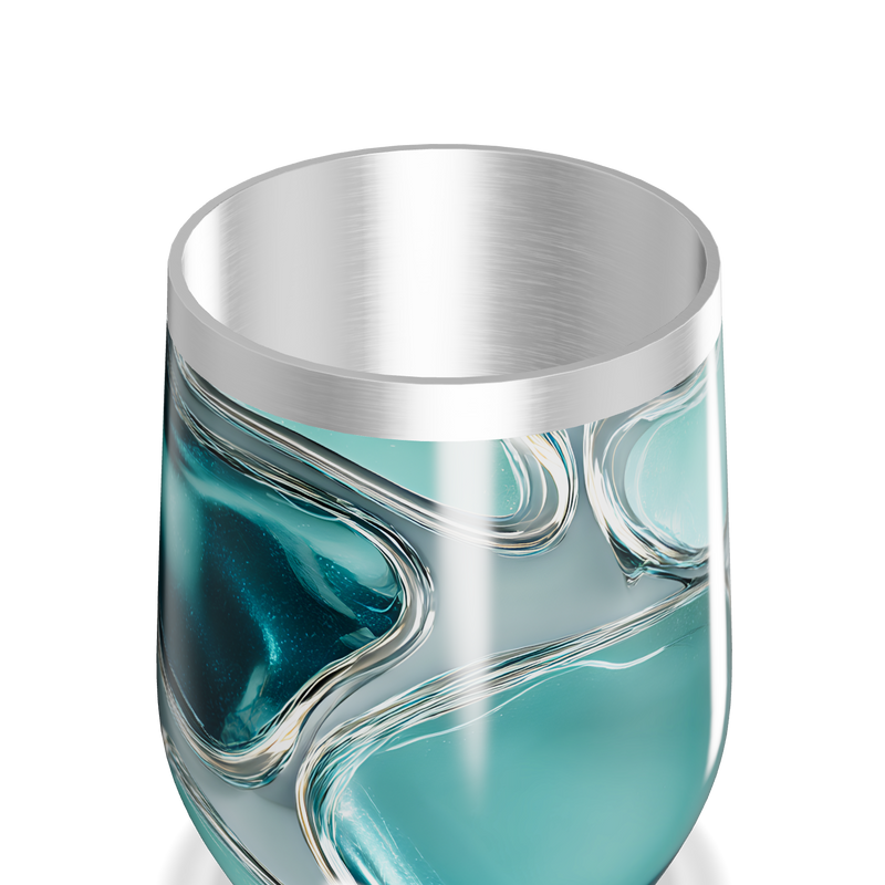 Copo Térmico Slim - Azul com Design Moderno