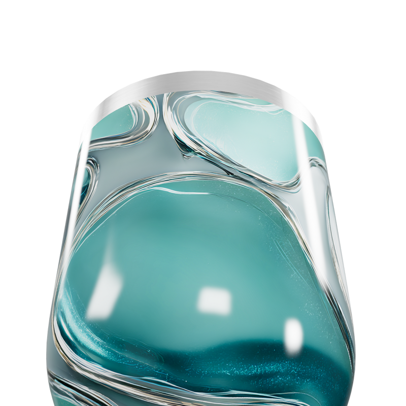 Copo Térmico Slim - Azul com Design Moderno