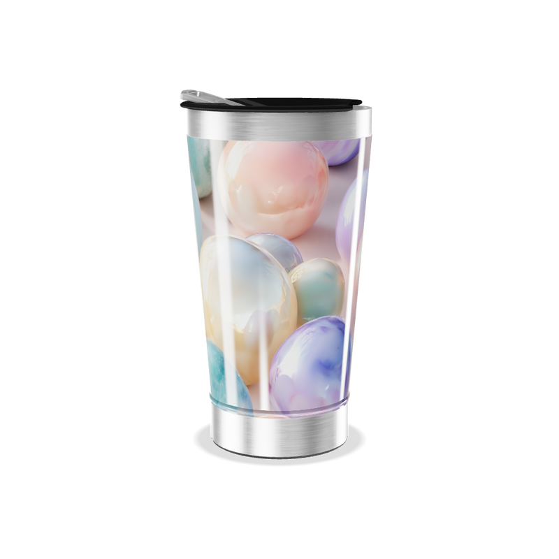 Copo Térmico - Estampa Bolhas Coloridas