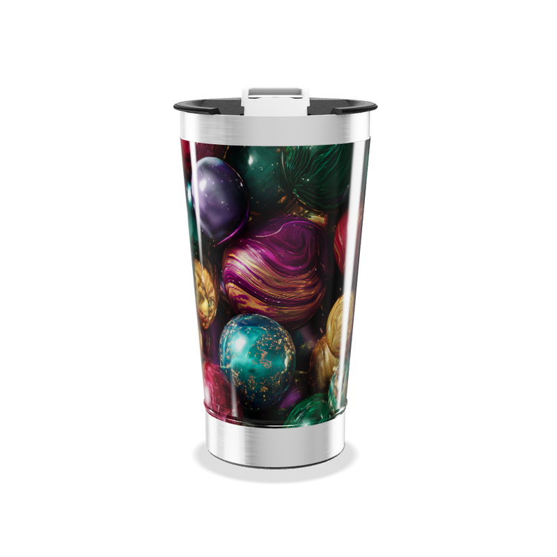 Copo Térmico - Estampa Planetas Coloridos