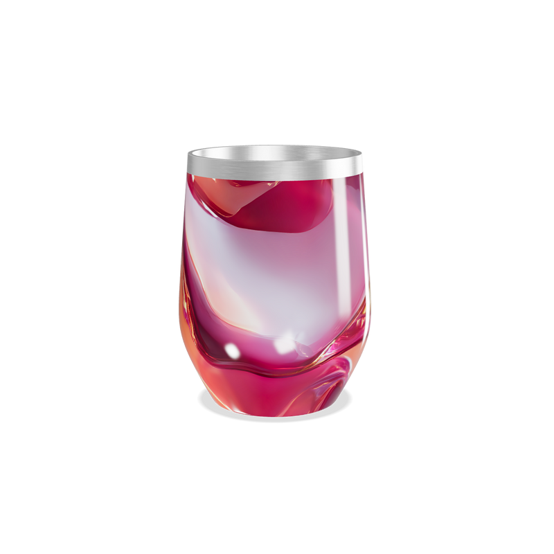 Copo Térmico Slim - Estampa Abstrata Colorida