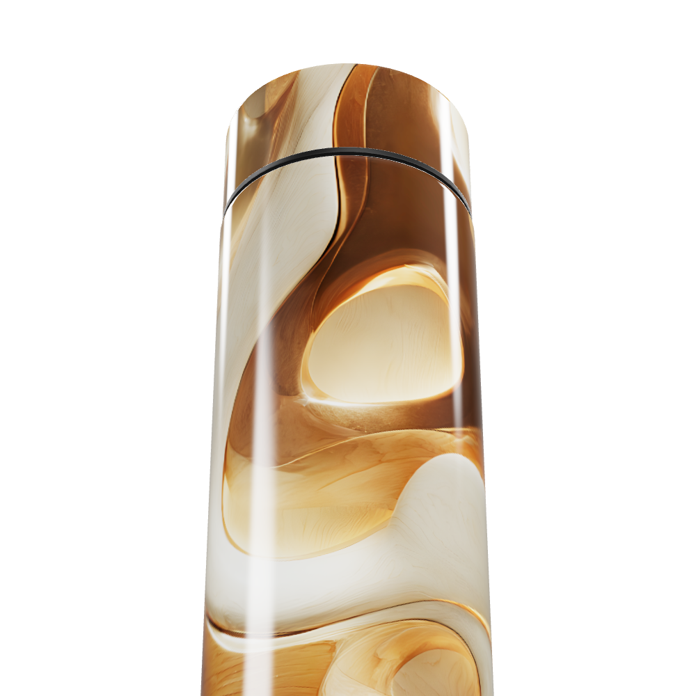 Garrafa Térmica Touch - Com estampa amadeirada