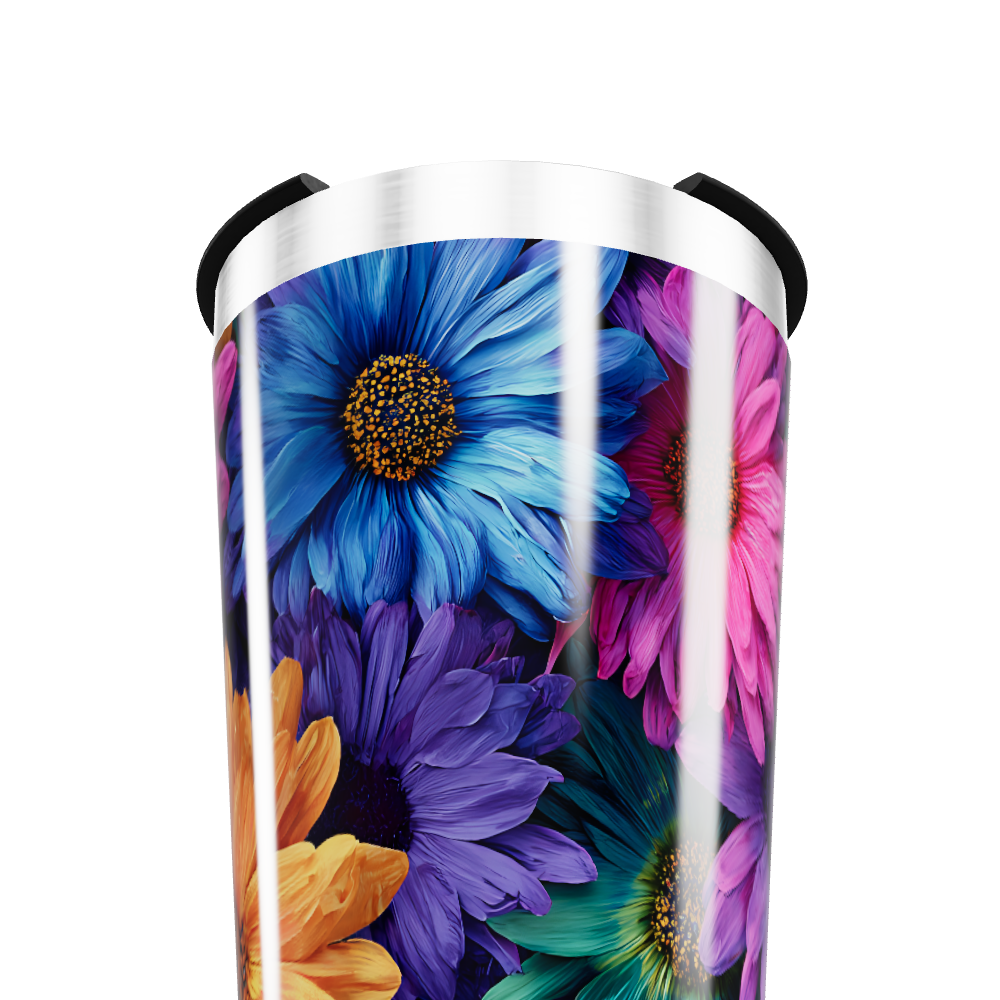 Copo Térmico - Flores Coloridas