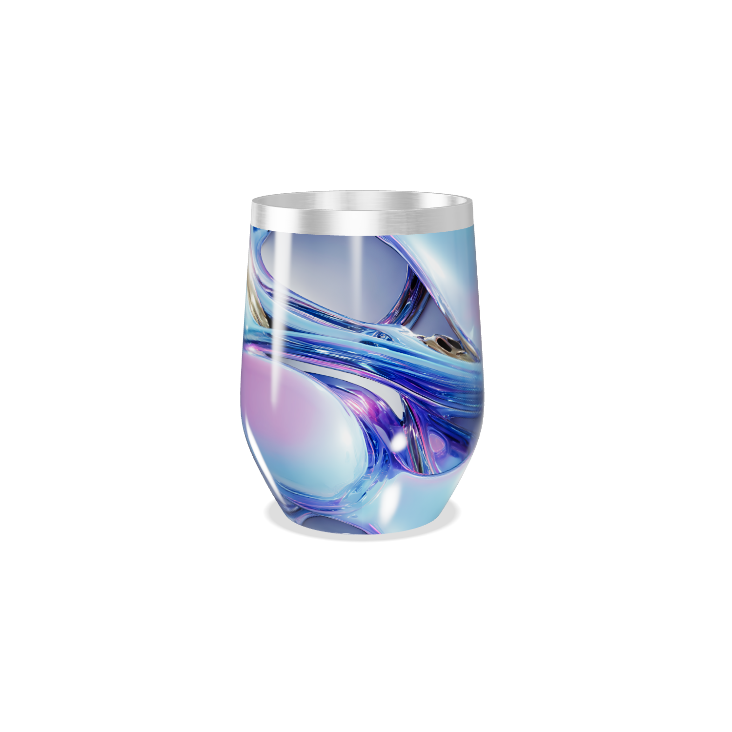 Copo Térmico Slim - Holográfico Multicolorido