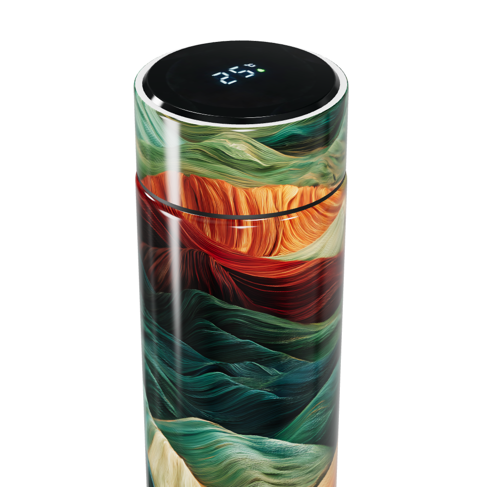 Garrafa Térmica Touch - Estampa Colorida