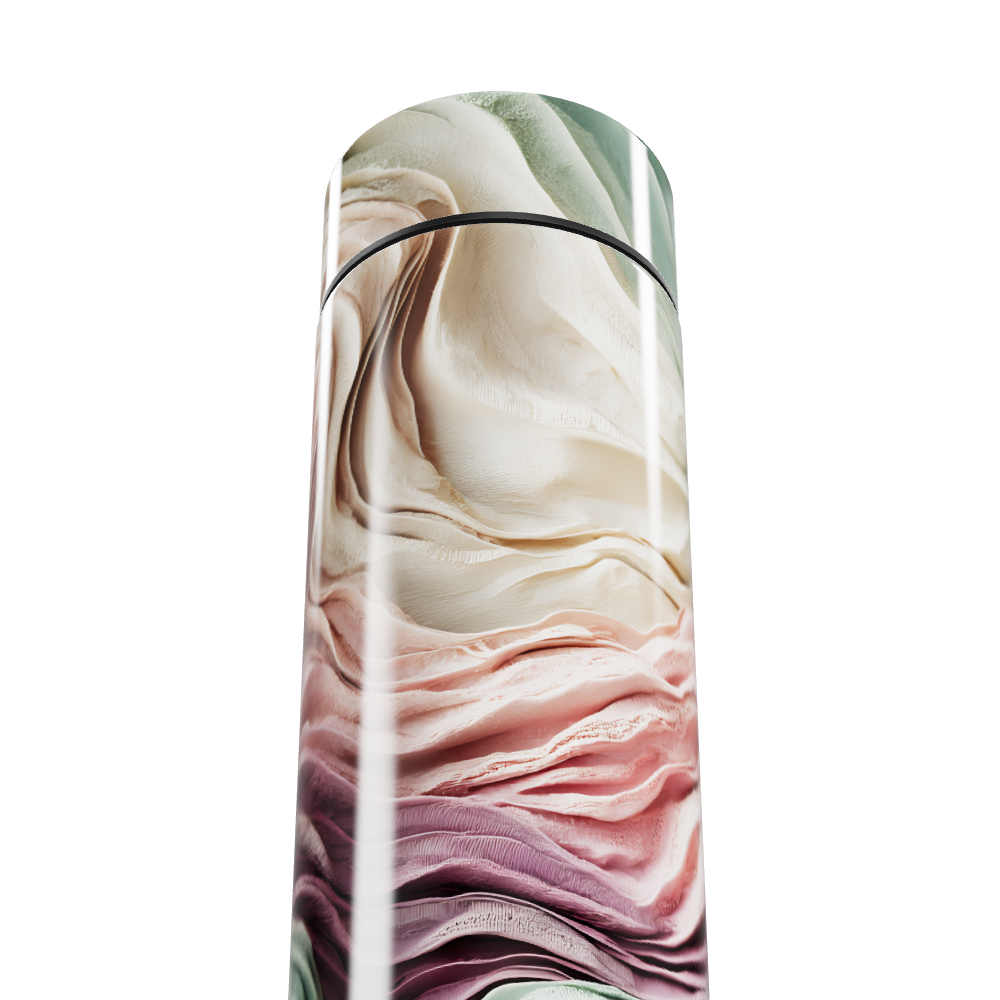 Garrafa Térmica Touch - Design Marmorizado Colorido