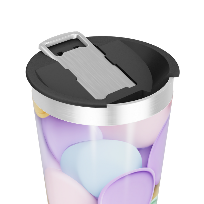 Copo Térmico - Estampa Cores Pastel