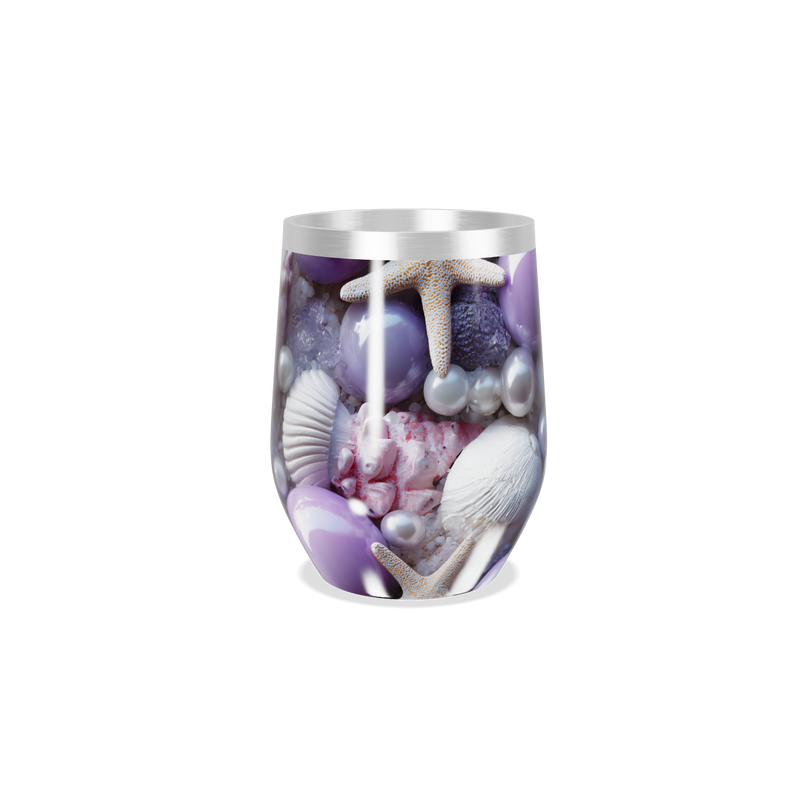 Copo Térmico Slim - Estampa Marinha Colorida