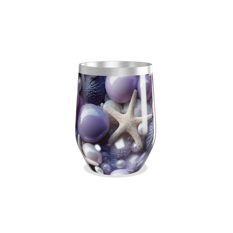 Copo Térmico Slim - Estampa Marinha Colorida