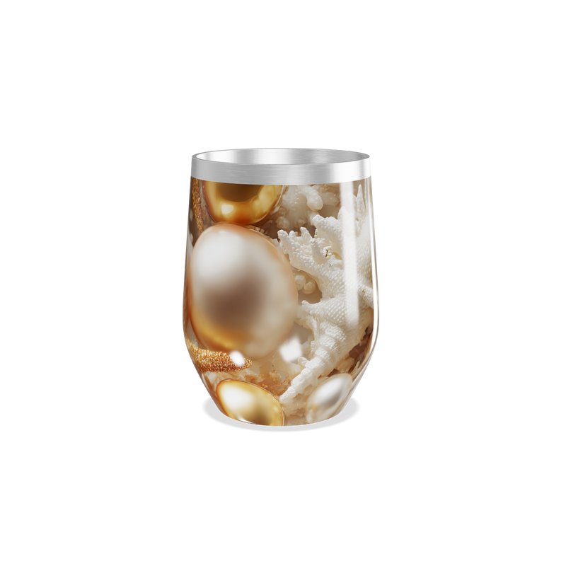 Copo Térmico Slim - Conchas e Estrelas do Mar