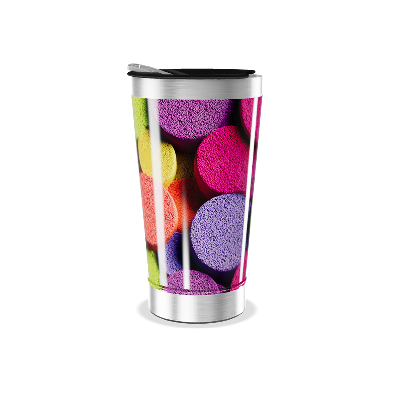 Copo Térmico - Estampa Colorida