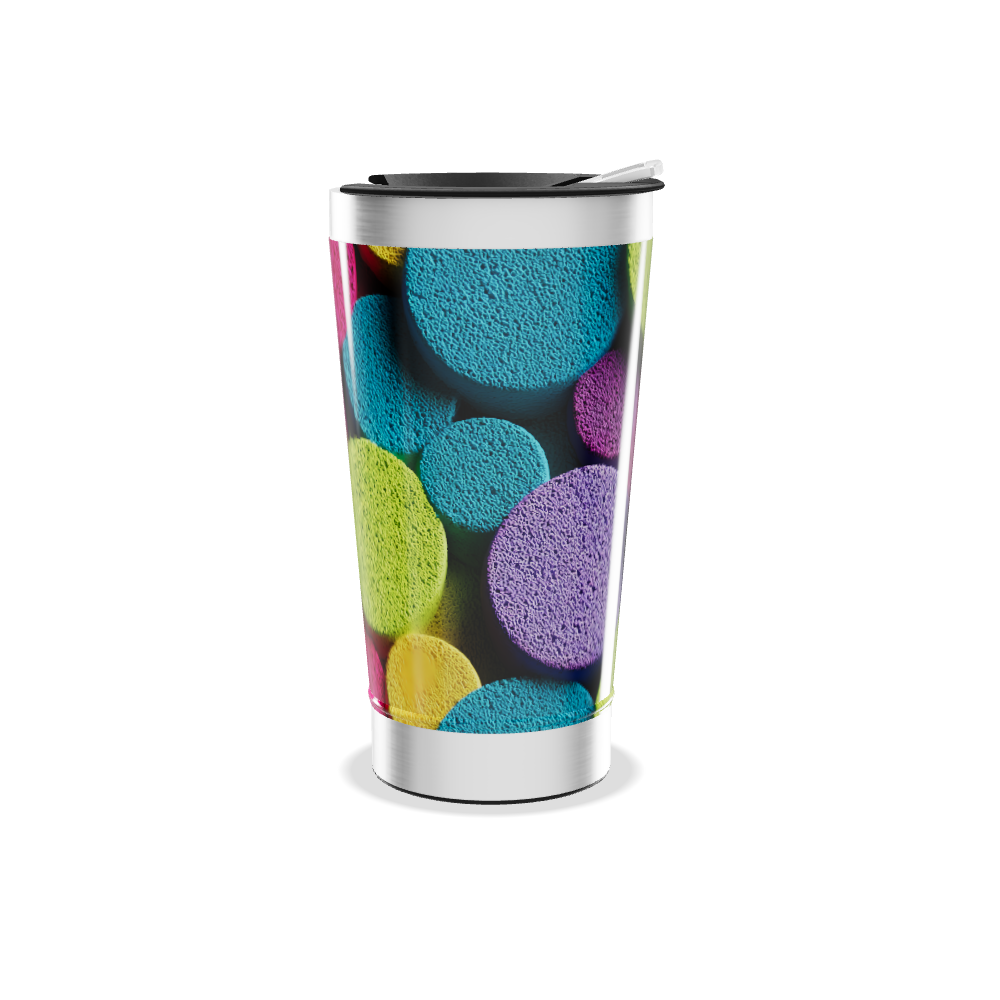 Copo Térmico - Estampa Colorida