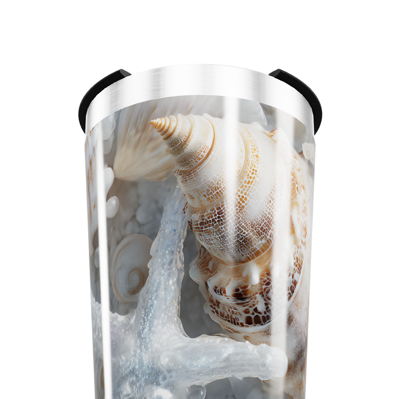 Copo Térmico - Estampa Marítima Conchas