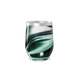 Copo Térmico Slim - Verde com Ondas