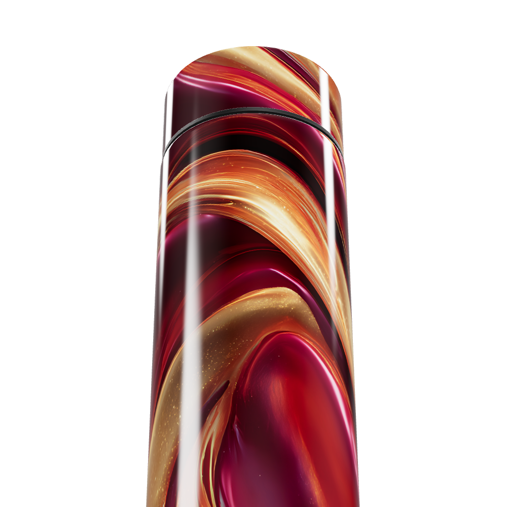 Garrafa Térmica Touch - Estampa Abstrata Colorida