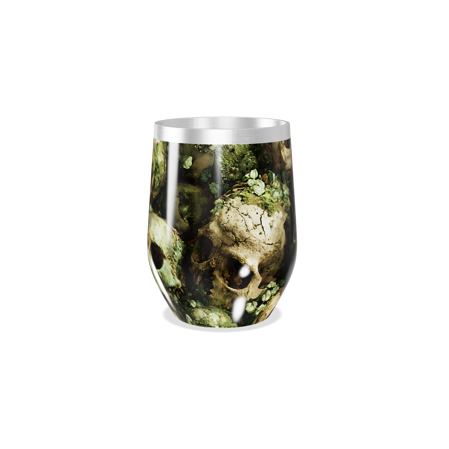 Copo Térmico Slim - Caveira Verde inox