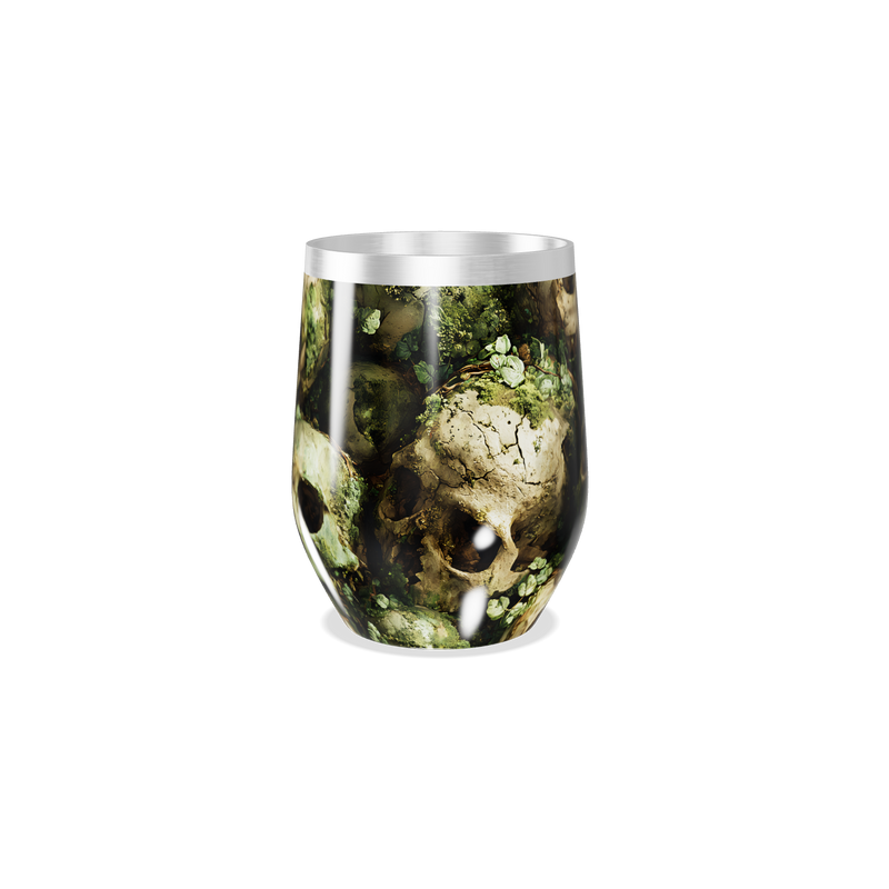 Copo Térmico Slim - Caveira Verde inox