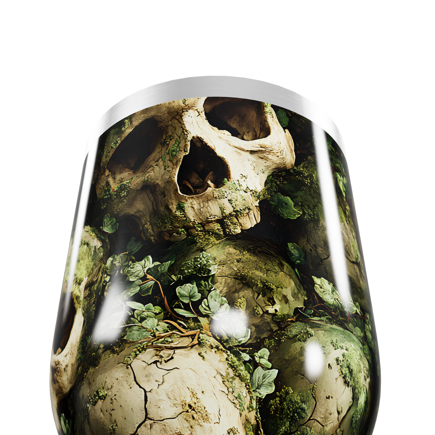 Copo Térmico Slim - Caveira Verde inox