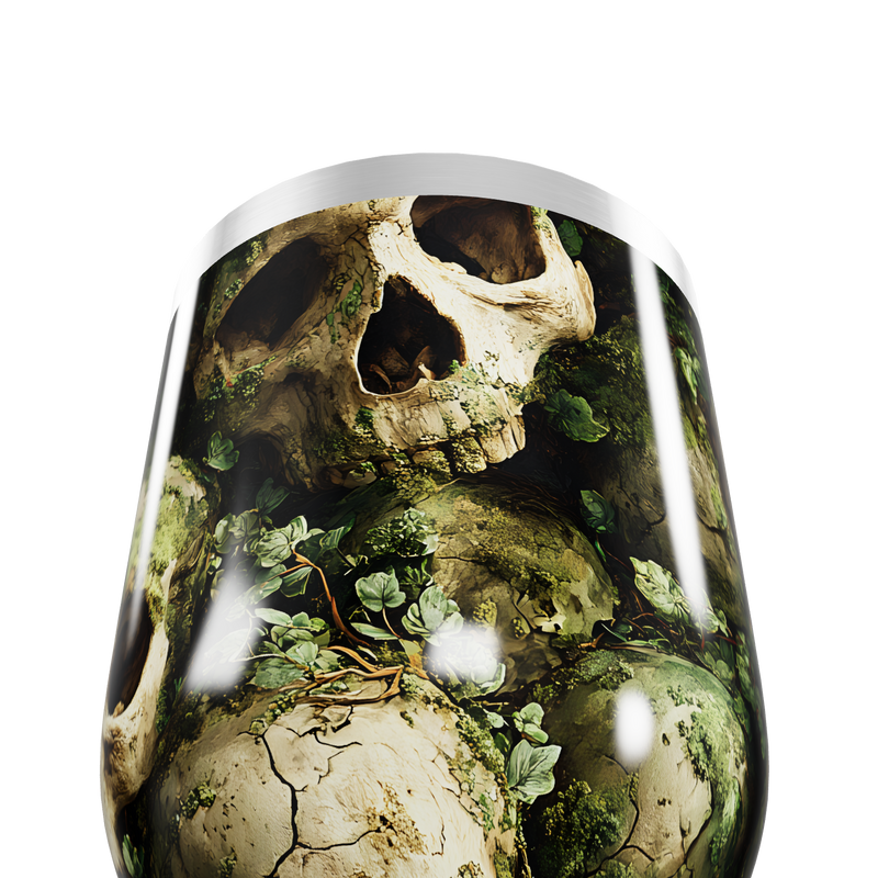 Copo Térmico Slim - Caveira Verde inox