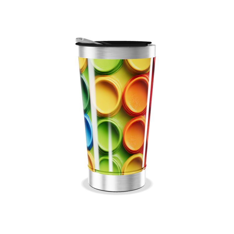 Copo Térmico - Estampa Colorida