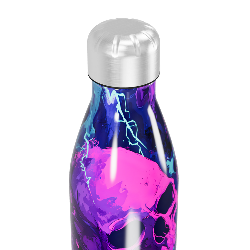 Garrafa Inox - Caveiras Coloridas