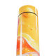 Garrafa Térmica Touch - Amarela com Design Abstrato