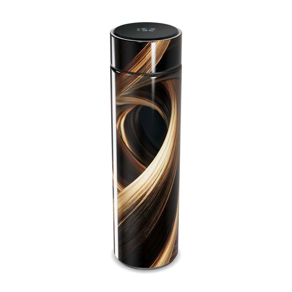 Garrafa Térmica Touch - Estampa Abstrata Colorida