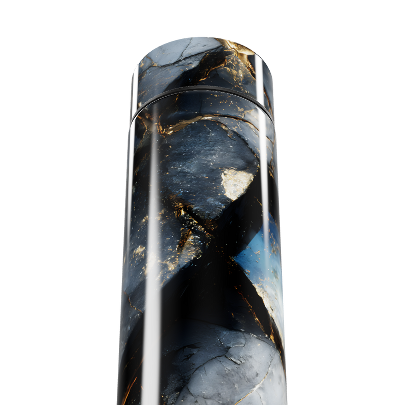 Garrafa Térmica Touch - Mármore Azul Digital