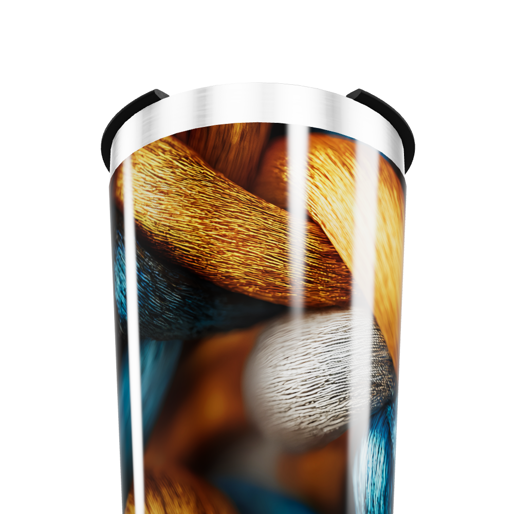 Copo Térmico - Estampa Colorida Metalizado