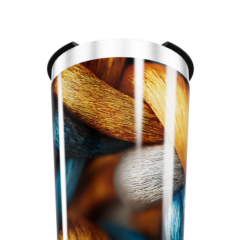 Copo Térmico - Estampa Colorida Metalizado