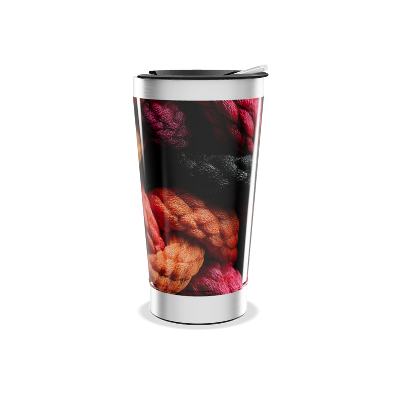 Copo Térmico - Cores Vibrantes em Aço Inox