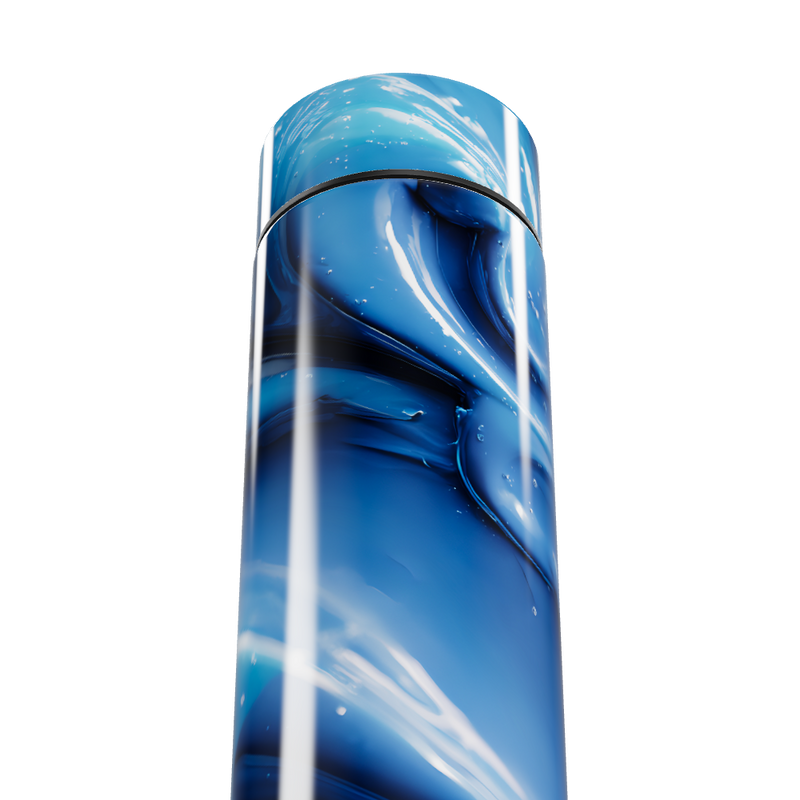 Garrafa Térmica Touch - Azul Marmorizada