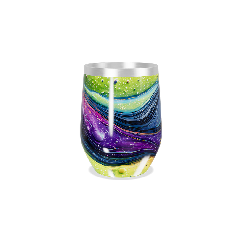 Copo Térmico Slim - Estampa Multicolorida