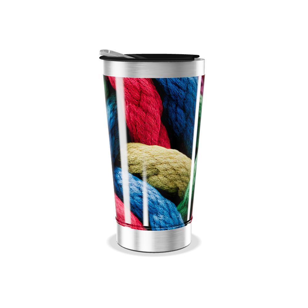 Copo Térmico - Estampa Multicolorida