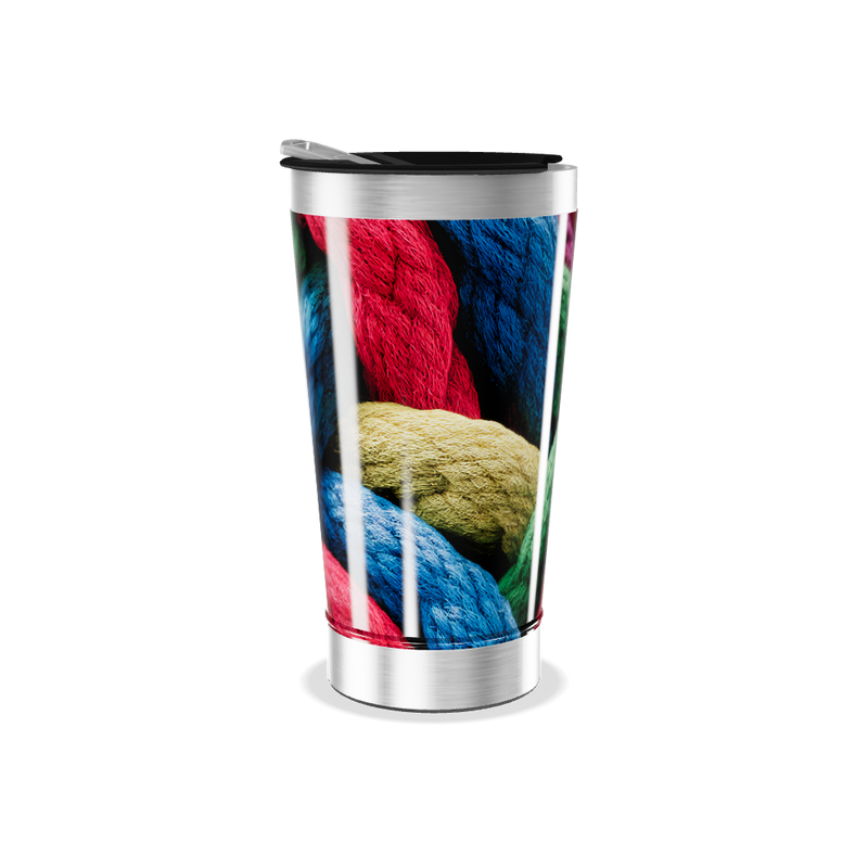 Copo Térmico - Estampa Multicolorida