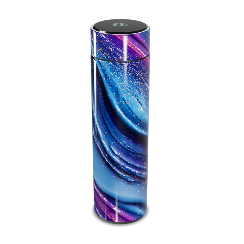 Garrafa Térmica Touch - Azul Roxo Estampada