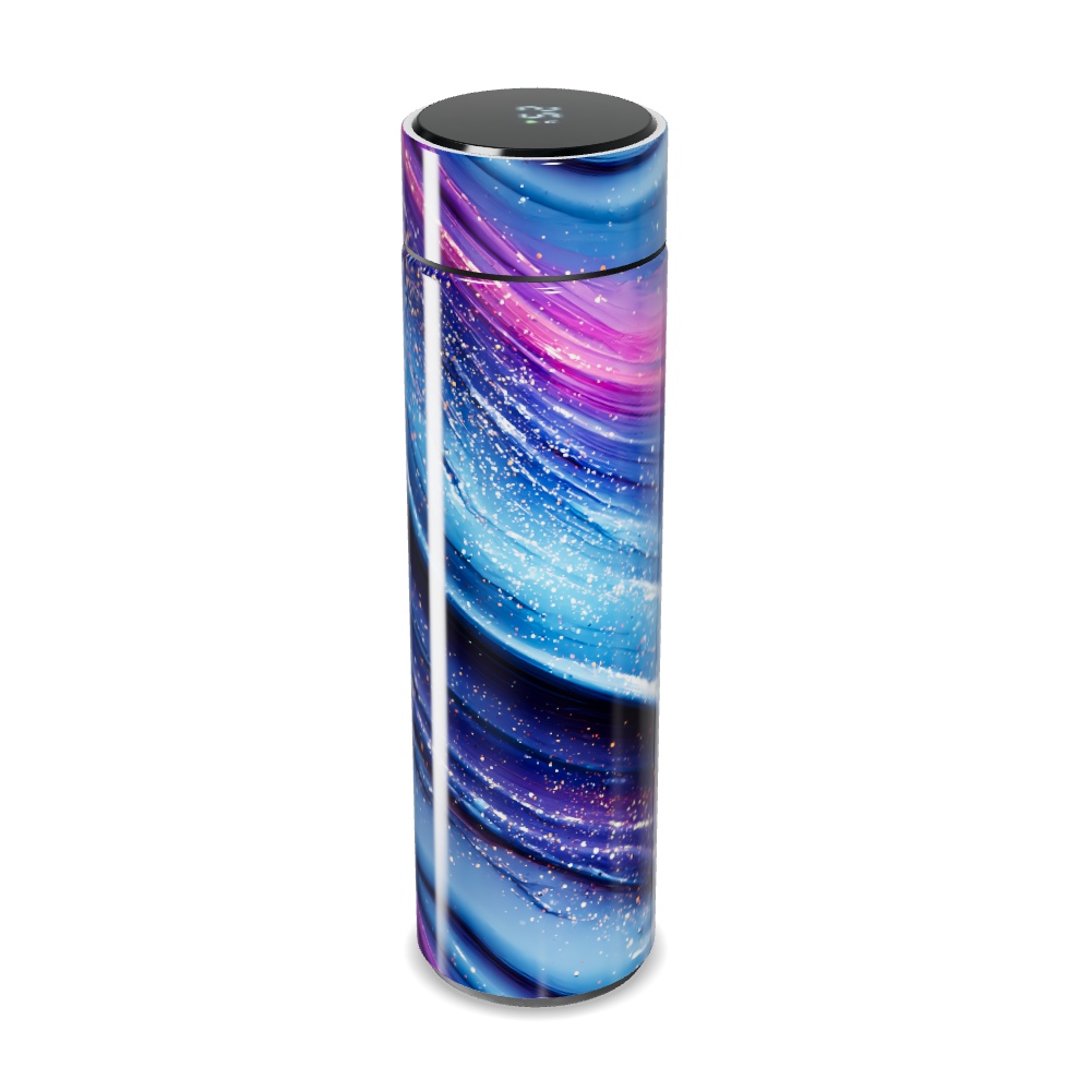 Garrafa Térmica Touch - Azul Roxo Estampada